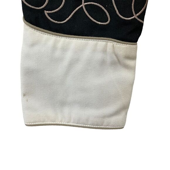 Panhandle Slim Western Black and Cream Shirt - Picture 9 of 16